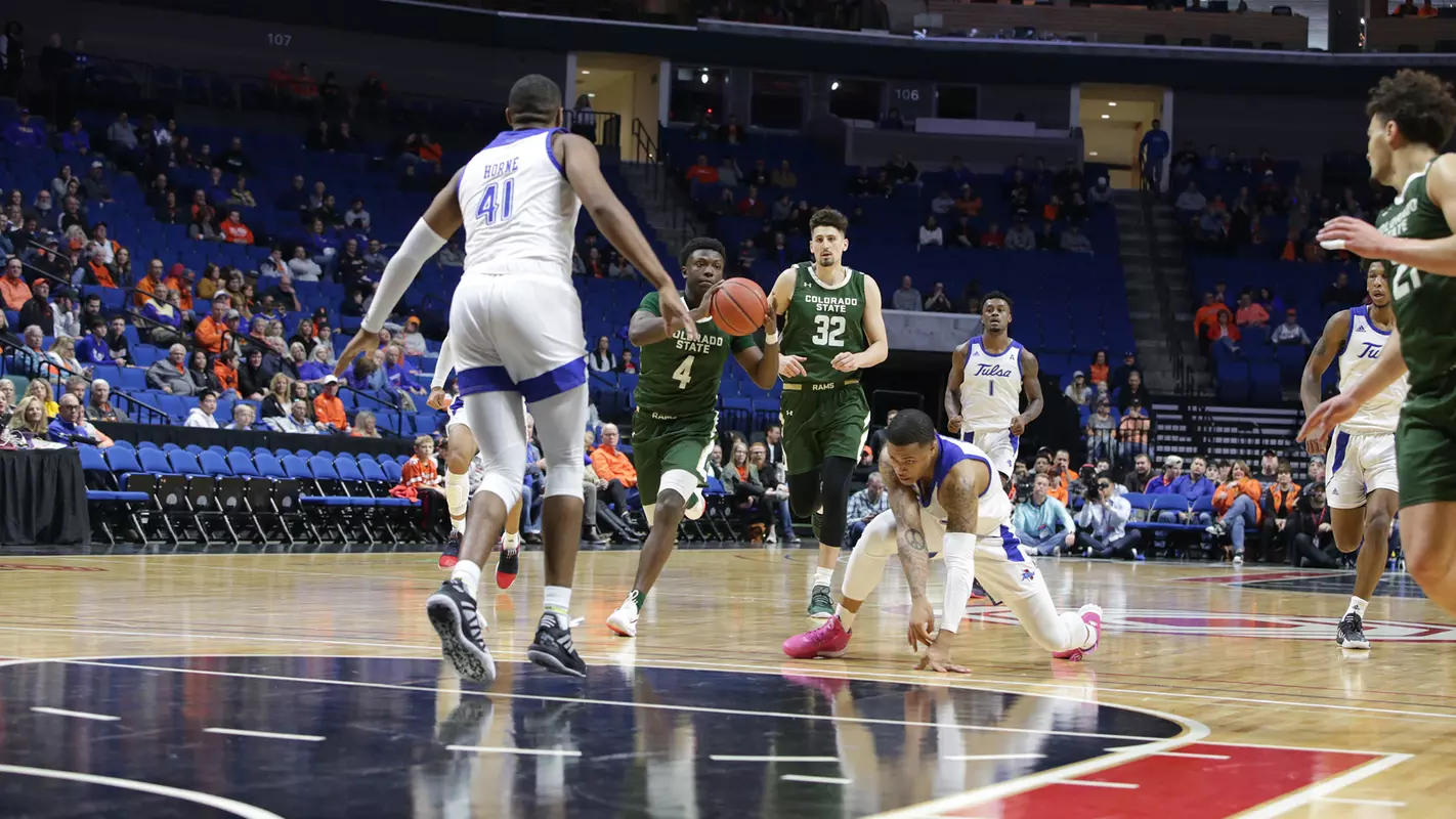 2019-20 CSU MBB - Isaiah Stevens at Tulsa
