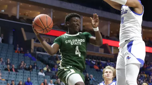 2019-20 CSU MBB - Isaiah Stevens at Tulsa