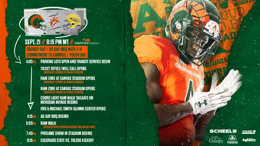 Toledo Gameday Timeline Graphic