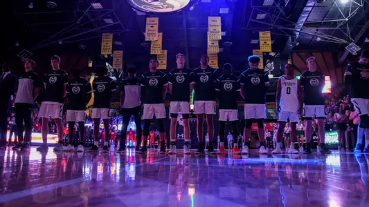 CSU men's basketball, Team Together, National Anthem