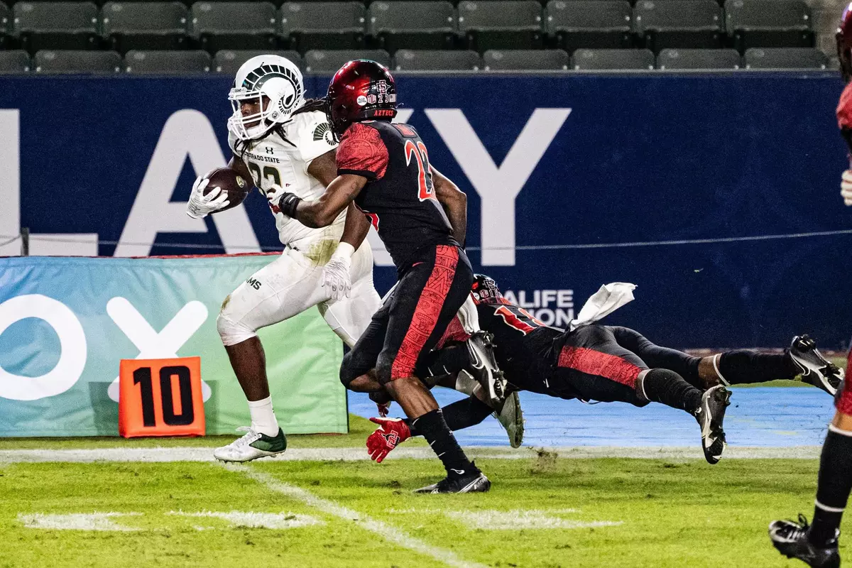 Marcus McElroy, Jr. at San Diego State 2020