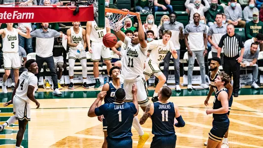 Colorado State Men's Basketball vs Oral Roberts November 9th 2021