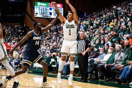 Colorado State Men's Basketball vs Oral Roberts November 9th 2021