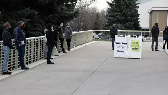 Moby Arena Mass vaccinations