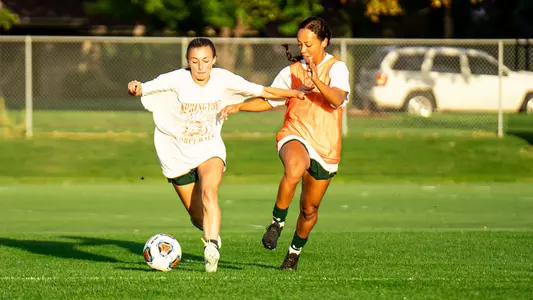 Soccer practice Caroline Lucas Kendra Gipson