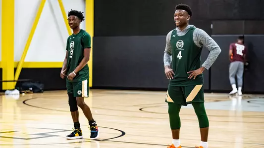 2021-22 CSU MBB - Pre-Michigan Practice in Indy