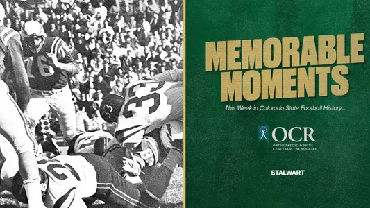 Memorable Moments week 8 2023