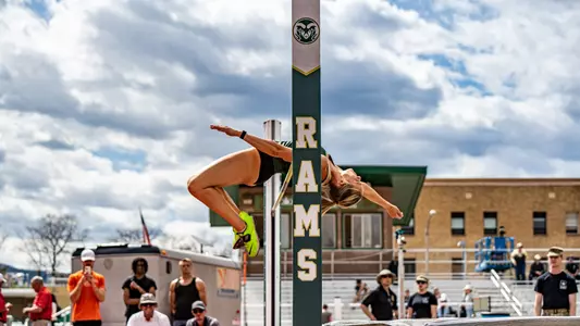 Lexie Keller high jumping