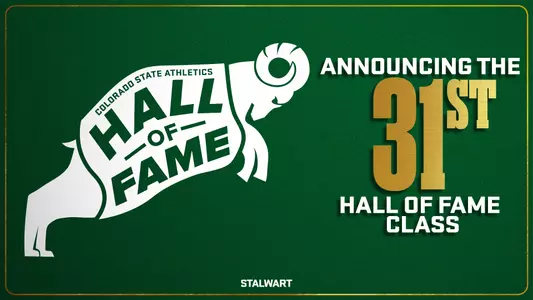 31st Hall of Fame Announcement Graphic