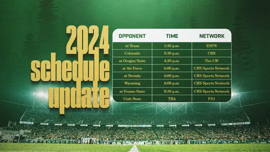 2024 Football Schedule Update