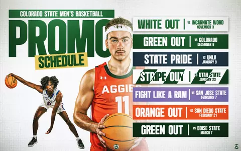 2025-26 MBB Promo Schedule