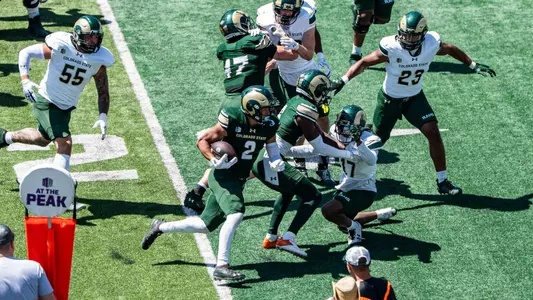 Jalen Dupree spring game