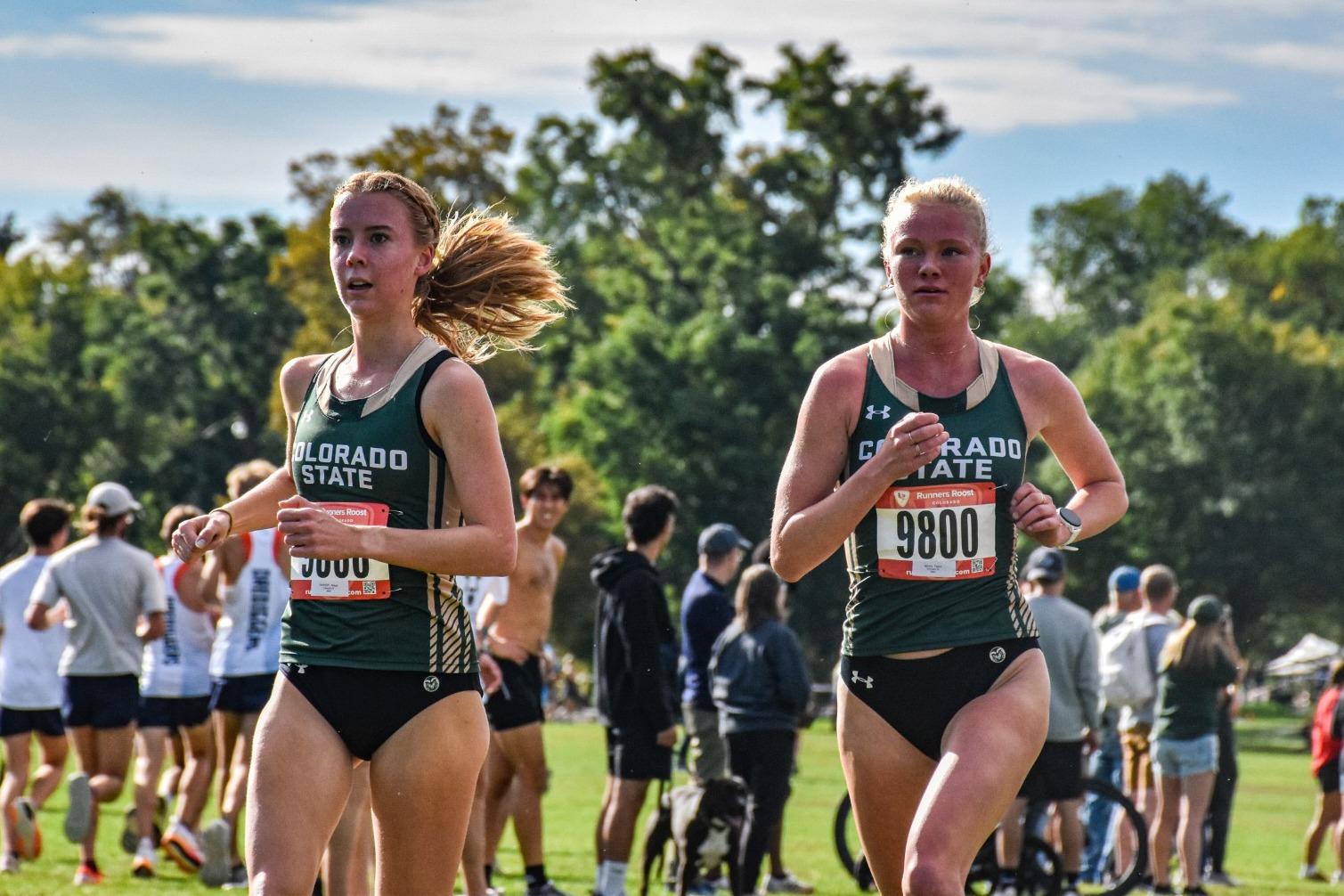 Simone Berg Berg Claims Top Spot, Leads Ram Women to Victory - Colorado State Athletics