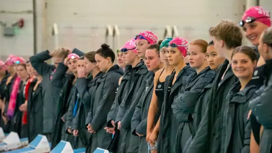 Swim Team lineup