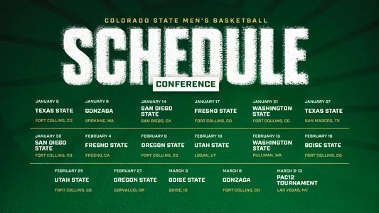 2026-27 MBB Conference Schedule