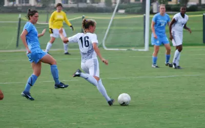 Lady Bucs Hand CCU First Conference Loss Image