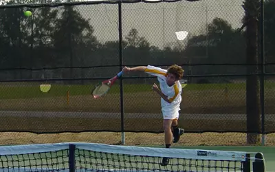 Doubles Sweep Leads to Victory Image