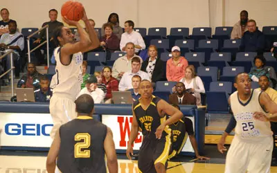 CSU Cruises to a 99-50 Win Over Trinity College Image