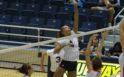 Lady Bucs Own the Net, Sweep Rival Coastal Image