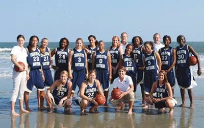 CSU Routs Montreat in First Exhibition, 87-57 Image