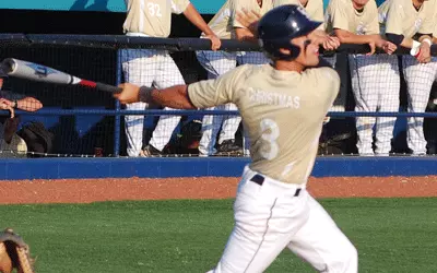 Christmas, Meier power Bucs to 9-8 extra innings triumph over PC Image