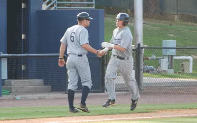 Woodall blasts first collegiate home run in 12-7 loss to Georgia Southern Image