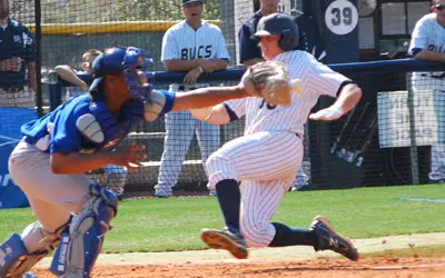 Markham's Strong Outing Helps Bucs Down Eagles 11-1 Image