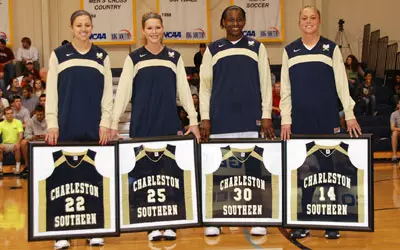 Bucs Fall to Chanticleers on Senior Night, 61-58 Image