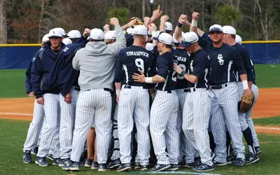 Bucs Down Saints 14-8, 5-4 in Doubleheader Image