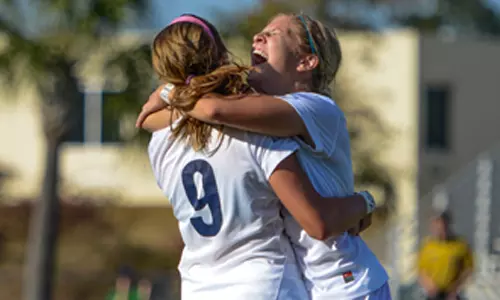Lady Bucs clinch tournament berth with 2-1 victory over Coastal Image
