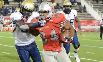 #13 Seawolves down Buccaneers in Big South opener, 49-7 Image