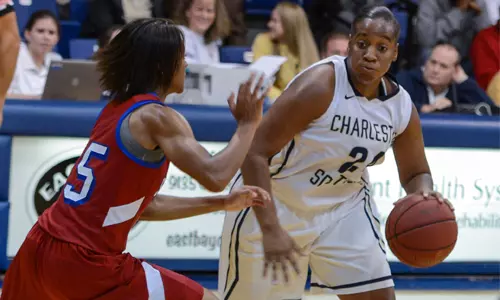 Alston records double-double in 64-56 loss to Chanticleers Image