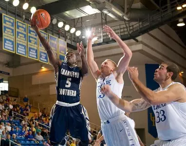 Bucs persevere for thrilling 95-93 win over Delaware Image