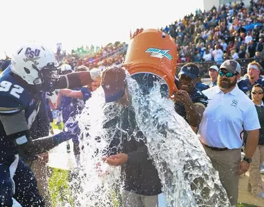Bucs seize control of Big South with win over No. 3 Coastal Carolina, 31-26 Image