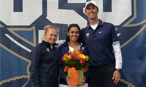 Bucs sweep Presbyterian, 7-0; Das wins twice on Senior Day Image
