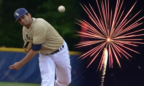 Schroff fires Bucs past Presbyterian in split on Saturday, 1-0 and 8-4 Image
