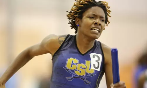 Senior Sendoff: Houston captures 100M and 200M titles at Big South Championships Image