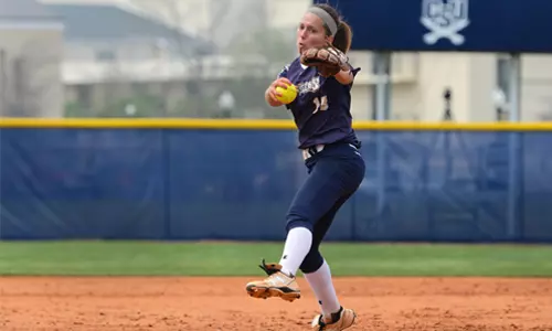 Giles hurls shutout as Buccaneers split with Canisius Image