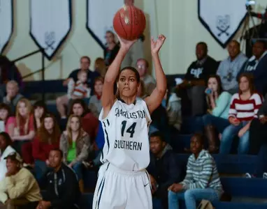 Buccaneers complete road trip sweep with 56-53 win over High Point Image