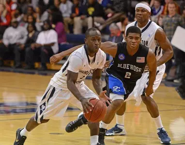 Bucs sprint past Presbyterian, 95-58 Image