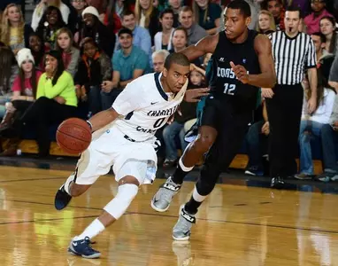 Starting with a statement: CSU tops Coastal Carolina, 70-58, in Big South opener Image