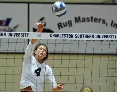 Windsor's sixth consecutive double-double propels Bucs to 3-0 sweep over Columbia (S.C.) Image