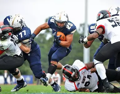 Bucs explode in first half to beat Gardner-Webb on Senior Day, 44-14 Image