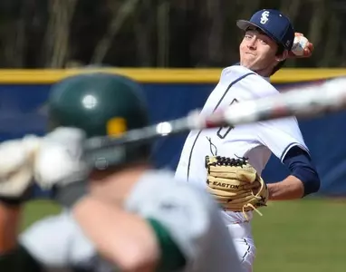 Bucs win 15-inning marathon in doubleheader split with Holy Cross Image