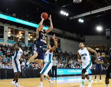 Valiant CSU effort comes up short in 73-68 double overtime loss to Coastal Carolina Image