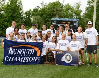 No. 7 Charleston Southern defeats No. 1 Coastal Carolina in Big South Championship; Bucs advance to NCAA Regionals for first time in program history Image