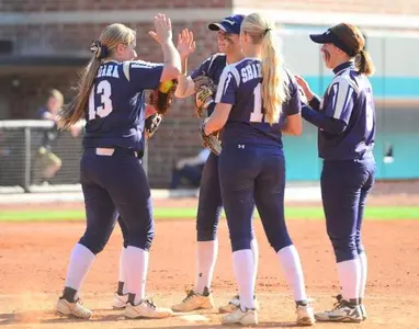 Freshmen lead No. 7 Charleston Southern past No. 2 Longwood, 5-2, on tournament opening day Image