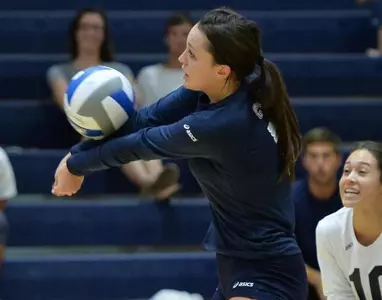 Bucs fall in Big South opener to Presbyterian; Allman sets CSU record for digs Image