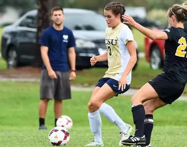 Bucs shut out Winthrop, 2-0, to remain undefeated at home in October Image