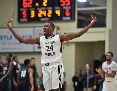 Bucs control stretch run to down Coastal; hold onto share of 1st place in Big South Image